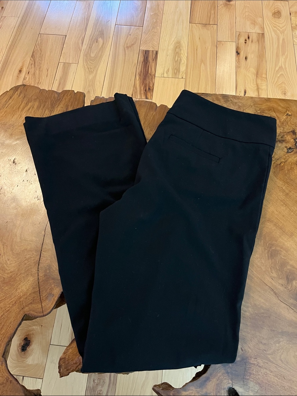 Kenneth Cole Black Stretch Dress Trousers